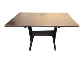 Antique George Tomlinson Take Down Table - Library Table / Dining Table / Desk