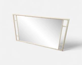 Mid Century Kittinger Furniture Craftsmen Bamboo-Style Wall Mirror