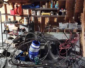 Huge Mystery Lot Of Garage Items