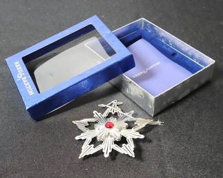 Reed And Barton Snowflake Ornament