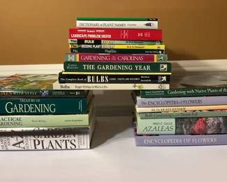 Large Lot of Gardening Books