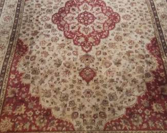 Just RugS 92 By 134 Red Rug
