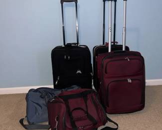 Small Suitecases Duffels Lot