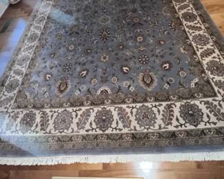 Dusky Blue Area Rug