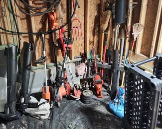 Large Mystery Lot Of Garage Tools