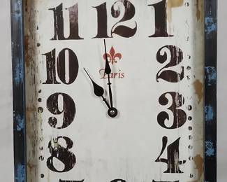 Paris Wall Clock
