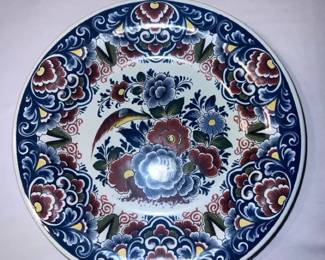 Oud Delft Plate Made in Holland
