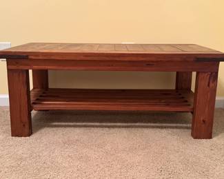 Solid Aromatic Red Cedar Gargo Coffee Table