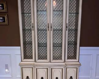 Heritage French Provincial China Cabinet