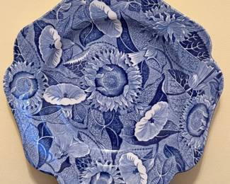 Spode Blue Room Collection Sunflower Plate