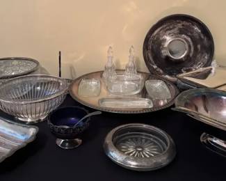 Silver Plated Lot