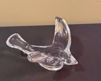 Vintage Princess House Crystal Flying Dove