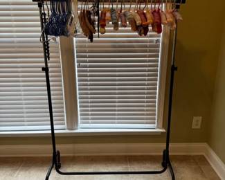 Adjustable Rack With Hangers