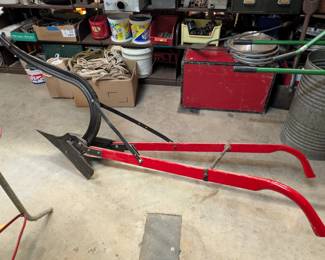 Antique Vulcan drawn plow