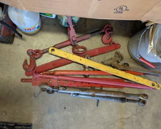 Ratchet chain binders