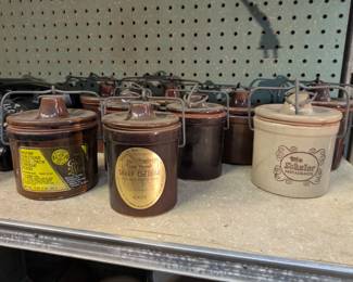 Small Stoneware crocks