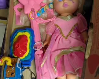 Vintage Mattel Lil' Miss Magic Jewels Doll