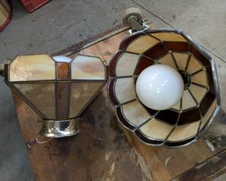 Stained glass lamps