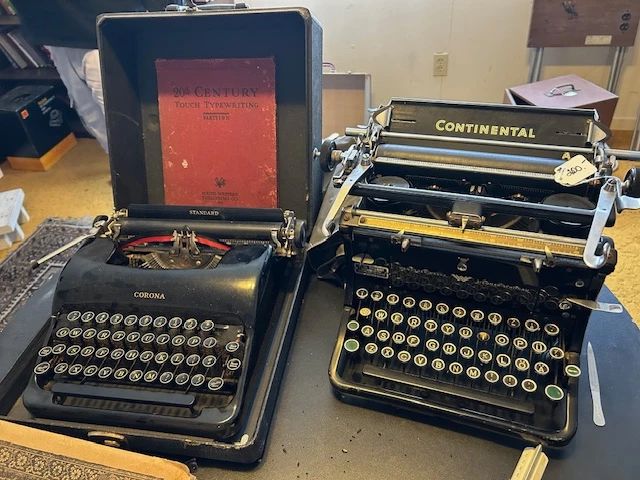 Vintage typewriters