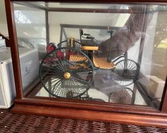 Franklin Mint Precision Models 1886 Benz Patent Motorwagen with certificate of authenticity