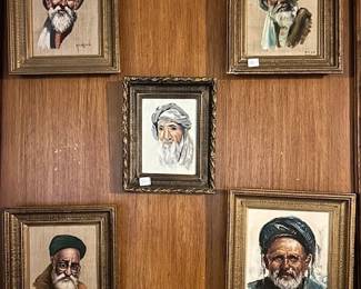 Framed original artwork from around the world