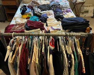 Clothing and accessories all priced to sell!