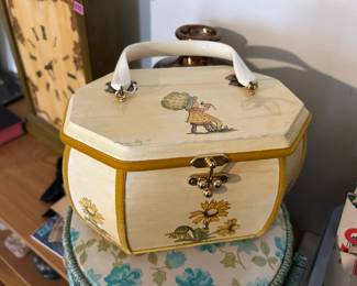Vintage sewing bag