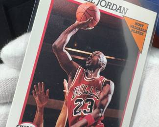 Michael Jordan NBA hoops card