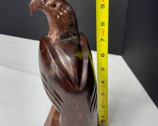 hand carved ironwood eagle