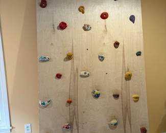 ROCK CLIMBING WALL