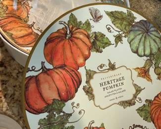 POTTERY BARN HERITAGE PUMPKIN SET