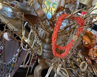 Our jewelry tree is dripping with baubles!