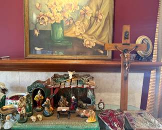 Lots if wonderful religious items