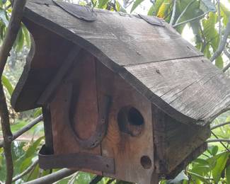 Handmade Rustic Birdhouse