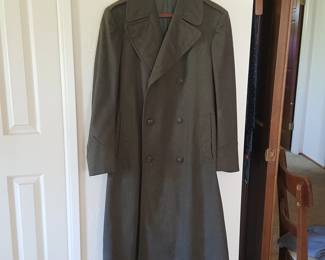 U.S. Army Men’s Wool Overcoat