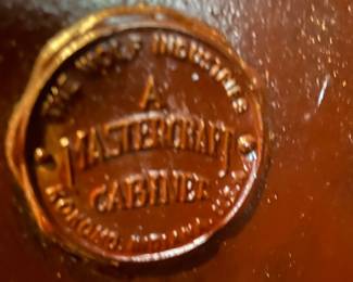 The Wolf Industries, also referred to as “The Wolf Ingenuities” based in Kokomo, Indiana, U.S.A. “A Mastercraft Cabinet” uses for radio components, 1920’s-1930’s