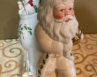Lenox Santa cookie jar