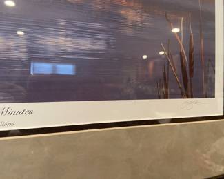 "Closing Minutes" by Scot Storm, signed and numbered #3065/4800