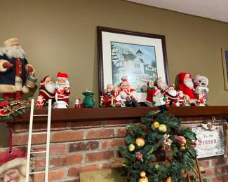 Welcome to the Christmas Room! One entire room dedicated to everything Christmas!