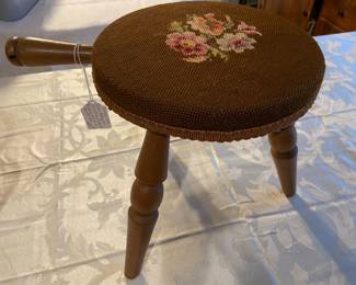 Authentic Furniture Products, made in USA, upholstered stool