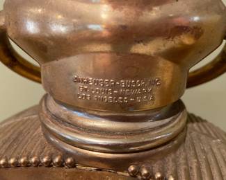 Anheuser-Busch clock