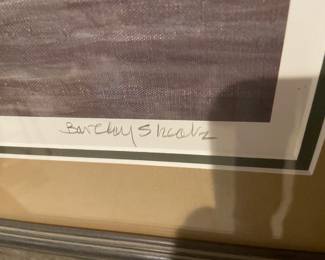 Artwork by Barclay Sheaks, local artist, #475/900