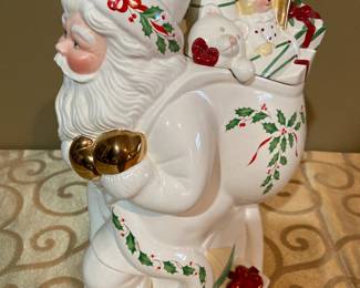 Lenox Santa cookie jar