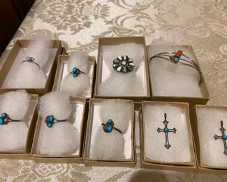 Turquoise Networks New in Box turquoise and sterling silver jewelry 