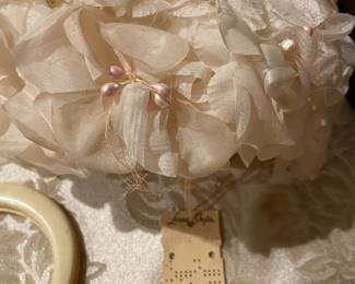 Vintage Lerner Shops ladies dressy hat with original $2.99 price tag!!!