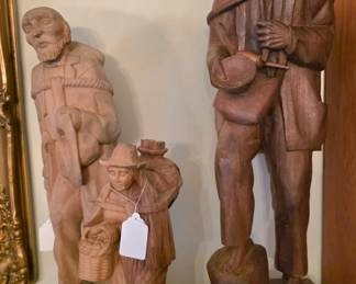 Hand Carved Wooden Figurines