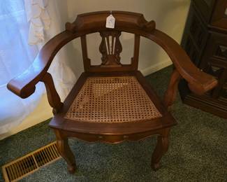 Childs Lyre Back Chair w/Cain Seat