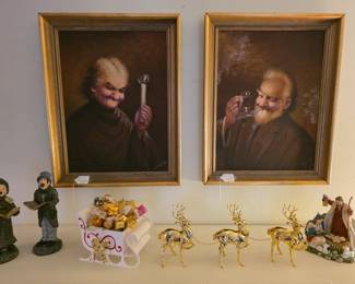 Art by Hector Moncayo and Fritz & Floyd Music box Manger