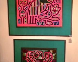 Original Vintage Kuna Mola from Panama