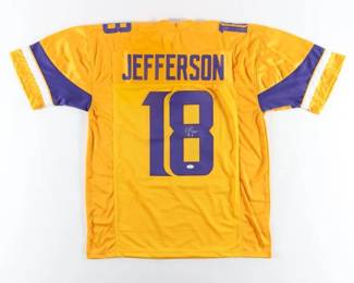 Justin Jefferson Signed Jersey